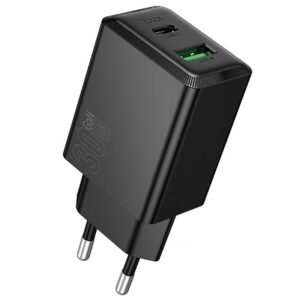 Мережевий зарядний пристрій Hoco N71 Nuevo PD30W+QC3.0 (1USB-A/1C)