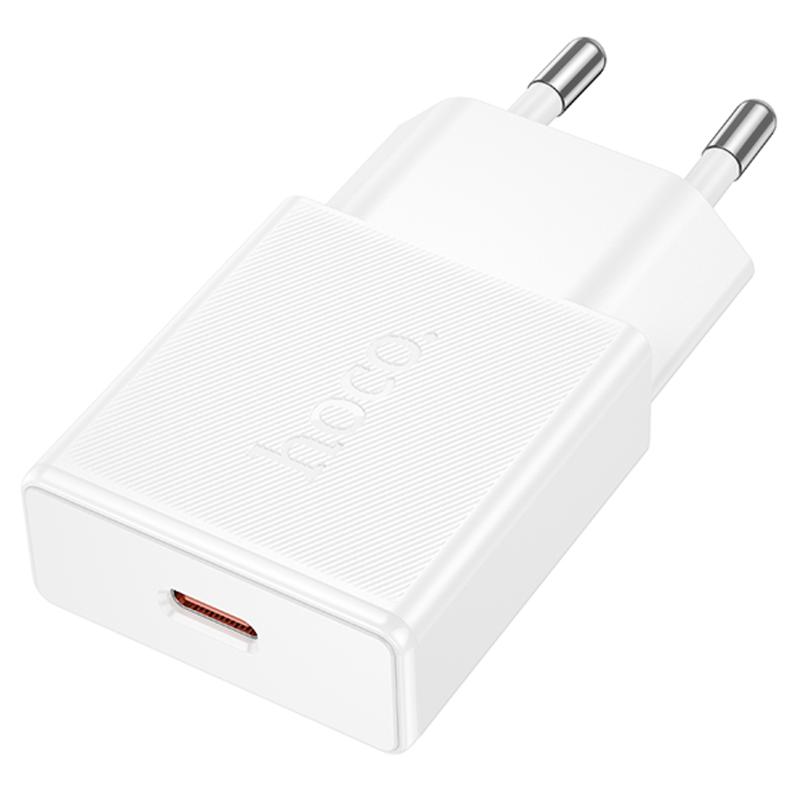 Мережевий зарядний пристрій Hoco N74 Speed ultra-thin PD25W (1USB-C)