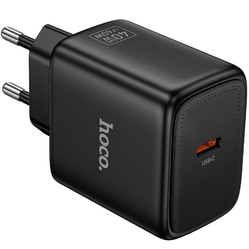 Мережевий зарядний пристрій Hoco N83 Profit PD40W (1USB-C) - Зображення 3