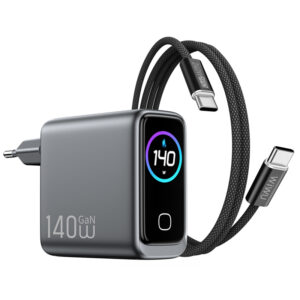 Мережевий зарядний пристрій WIWU CHG200 Voyager PD140W+QC3.0 (1USB-A/3C) + кабель Type-C to Type-C