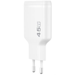 Мережевий зарядний пристрій WIWU G034 Essen PD45W GaN (2USB-C)