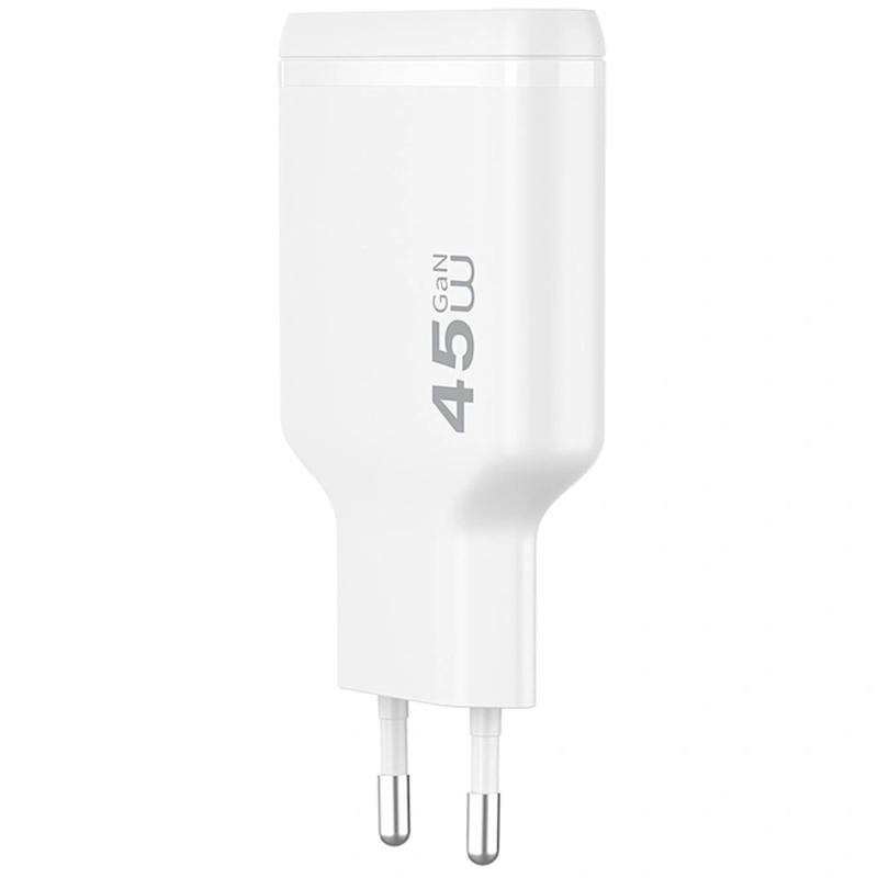 Мережевий зарядний пристрій WIWU G034 Essen PD45W GaN (2USB-C)