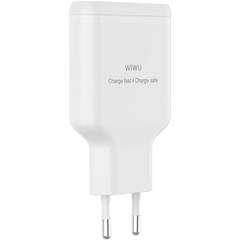 Мережевий зарядний пристрій WIWU G035 Essen PD65W GaN (2USB-C) - Зображення 5
