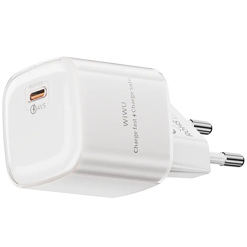Мережевий зарядний пристрій WIWU G037 Jelly PD60W GaN (1USB-C) - Зображення 2