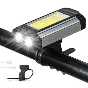 Велосипедна фара LED передня 501-2XPE+COB