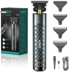 Тример бездротовий VGR V-077 з USB-зарядкою металевим корпусом
