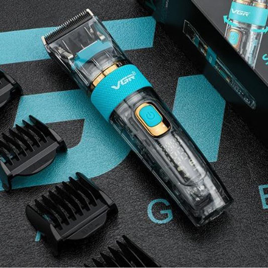Машинка для стрижки VGR V-695 з LED дисплеєм IPX7 вологозахисту - Зображення 4