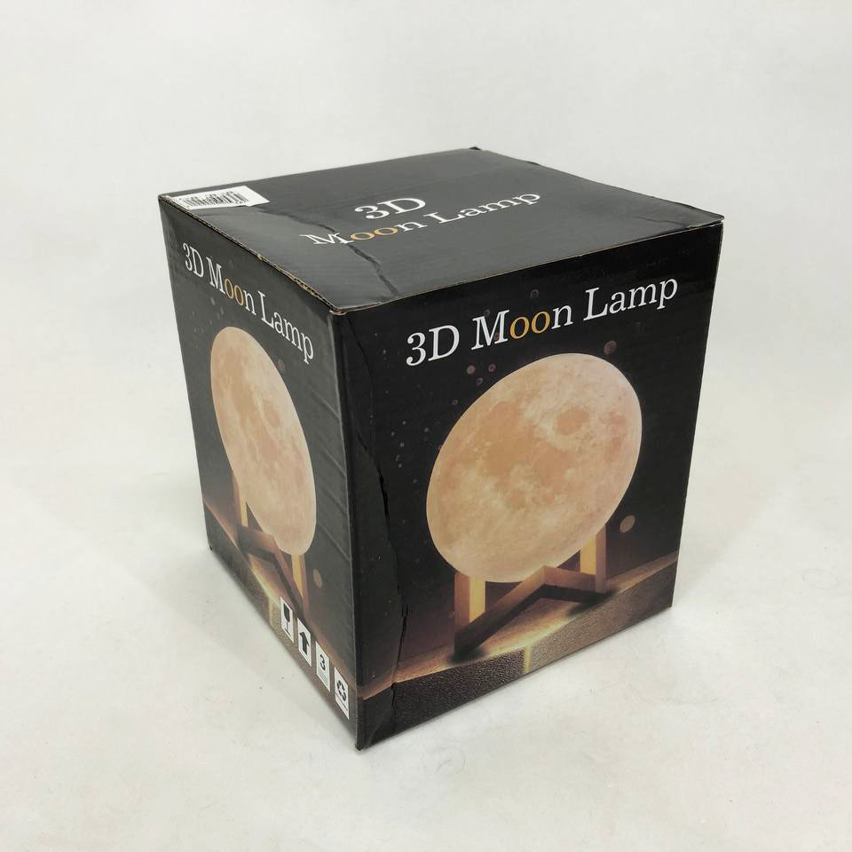 Ночник светящаяся луна Moon Lamp 13 см, Ночник для ребенка на ночь, Ночник для хорошего сна ребенка - Зображення 24