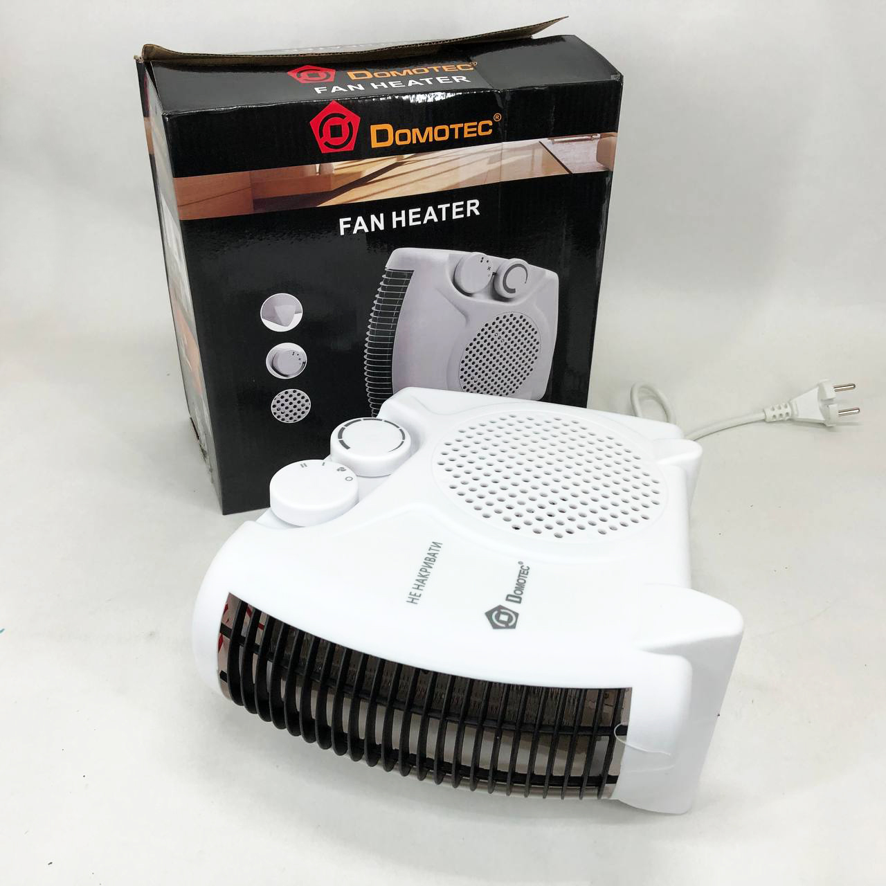 Тепловентилятор Domotec MS-5903 2в1, ветродуйка обогреватель, электрическая дуйка, тепловентилятор дуйка - Зображення 9