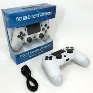 Джойстик DOUBLESHOCK для PS4 бездротовий акумуляторний геймпад PS4/PC білий