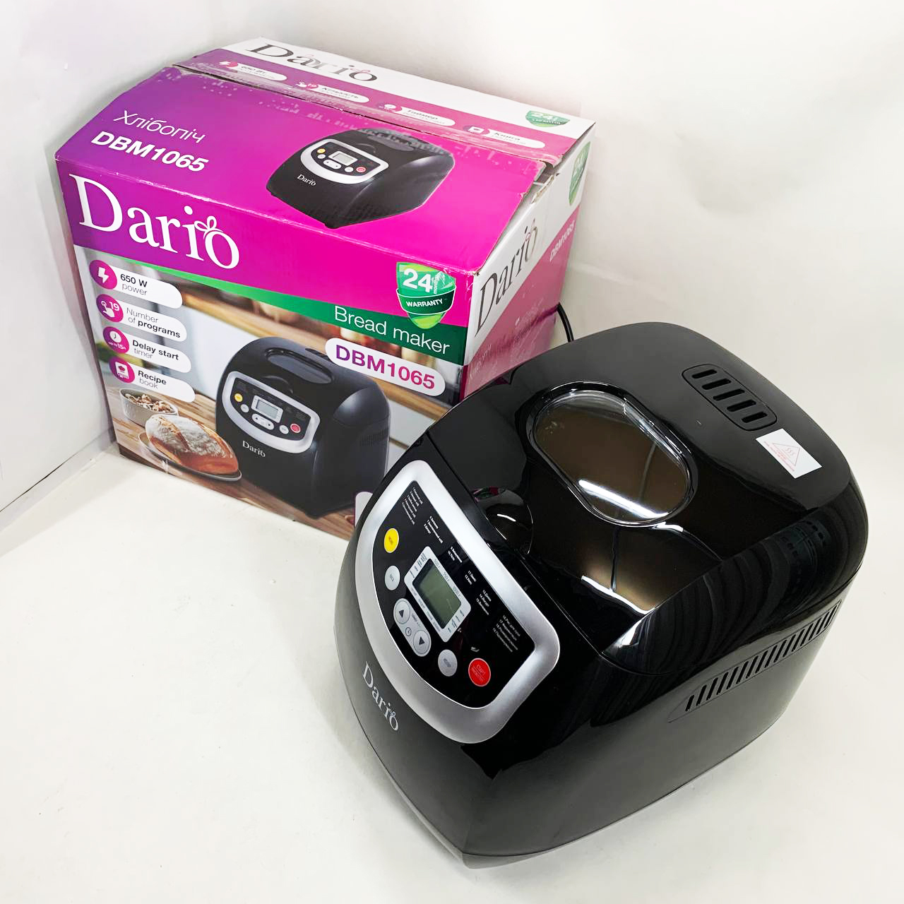Хлібопічка DARIO DBM 1065 - Зображення 5