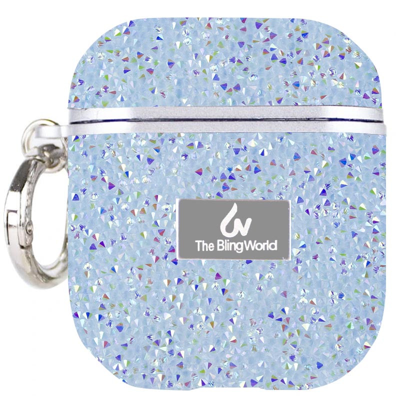 TPU чохол Bling World Rock Diamond для навушників AirPods 1/2