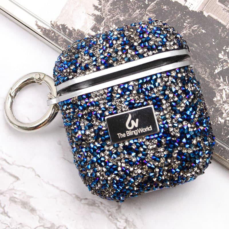 TPU чохол Bling World Rock Diamond для навушників AirPods 1/2 - Зображення 6