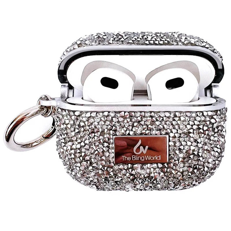 TPU чохол Bling World Rock Diamond для навушників AirPods 3 - Зображення 2