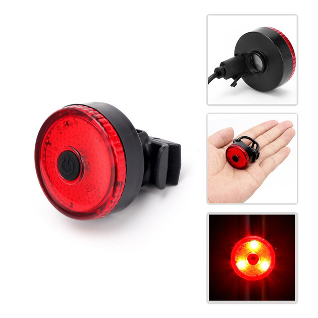 Велоліхтар акумуляторний BSK-1133-XPG та STOP-3SMD red з водонепроникненням - Зображення 3