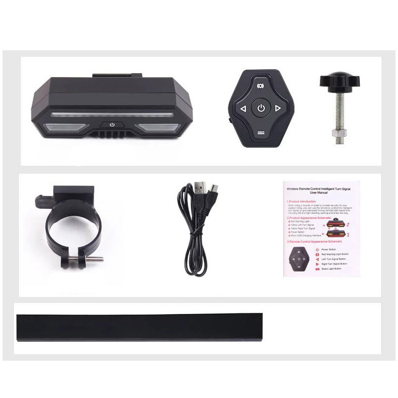 Трекер GPS велосипедний V03B Bike Tacker+Auto Tail Light 2in1 SIM (4GLTE+3GWCDMA+2GGSM) 140/2400mAh - Зображення 3