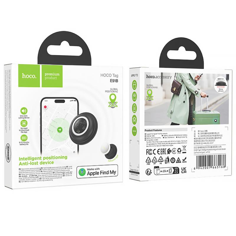 Трекер Hoco E91B Tiger (клейкая основа) 230 mAh - Зображення 6