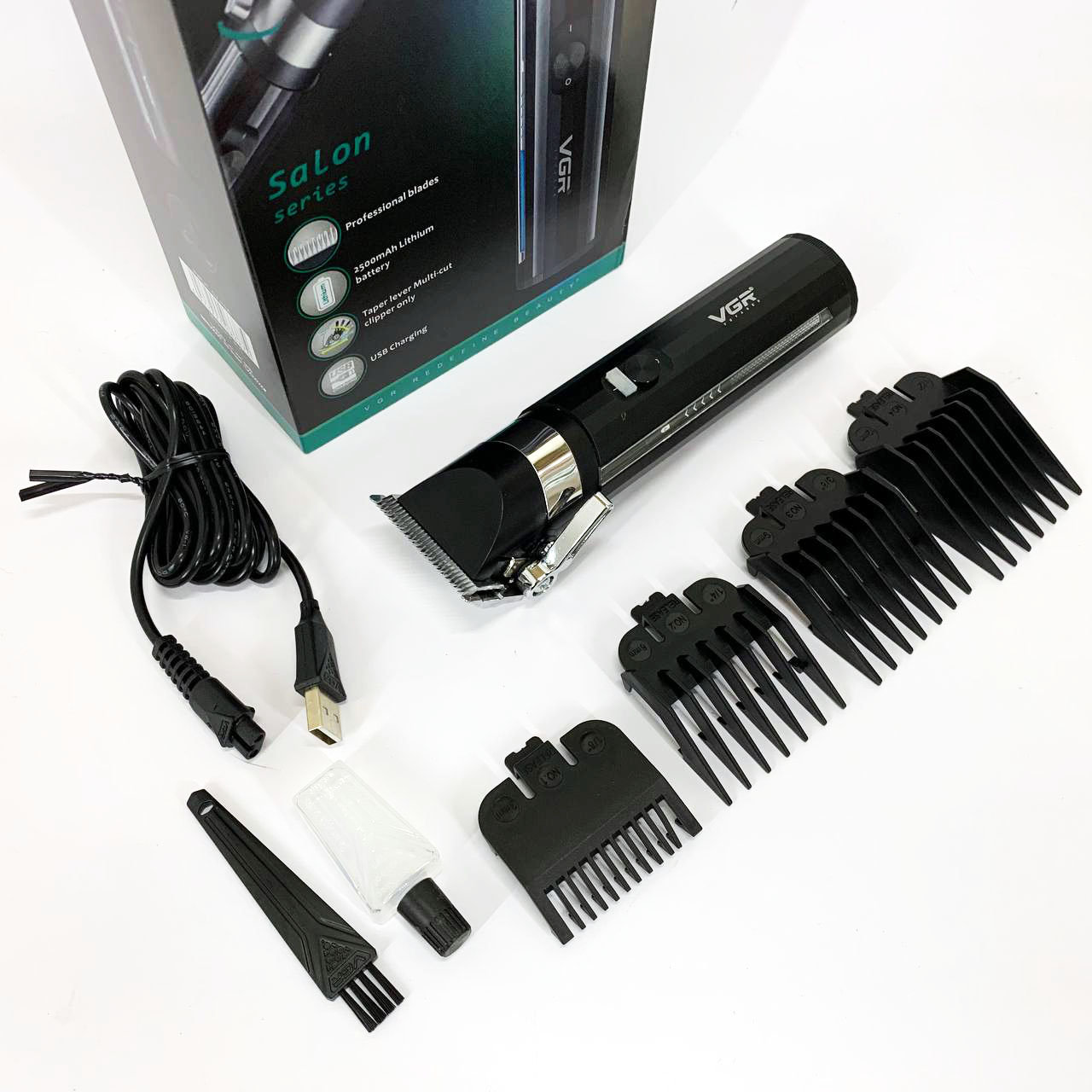 Акумуляторна машинка для стрижки VGR V-687 - Зображення 5