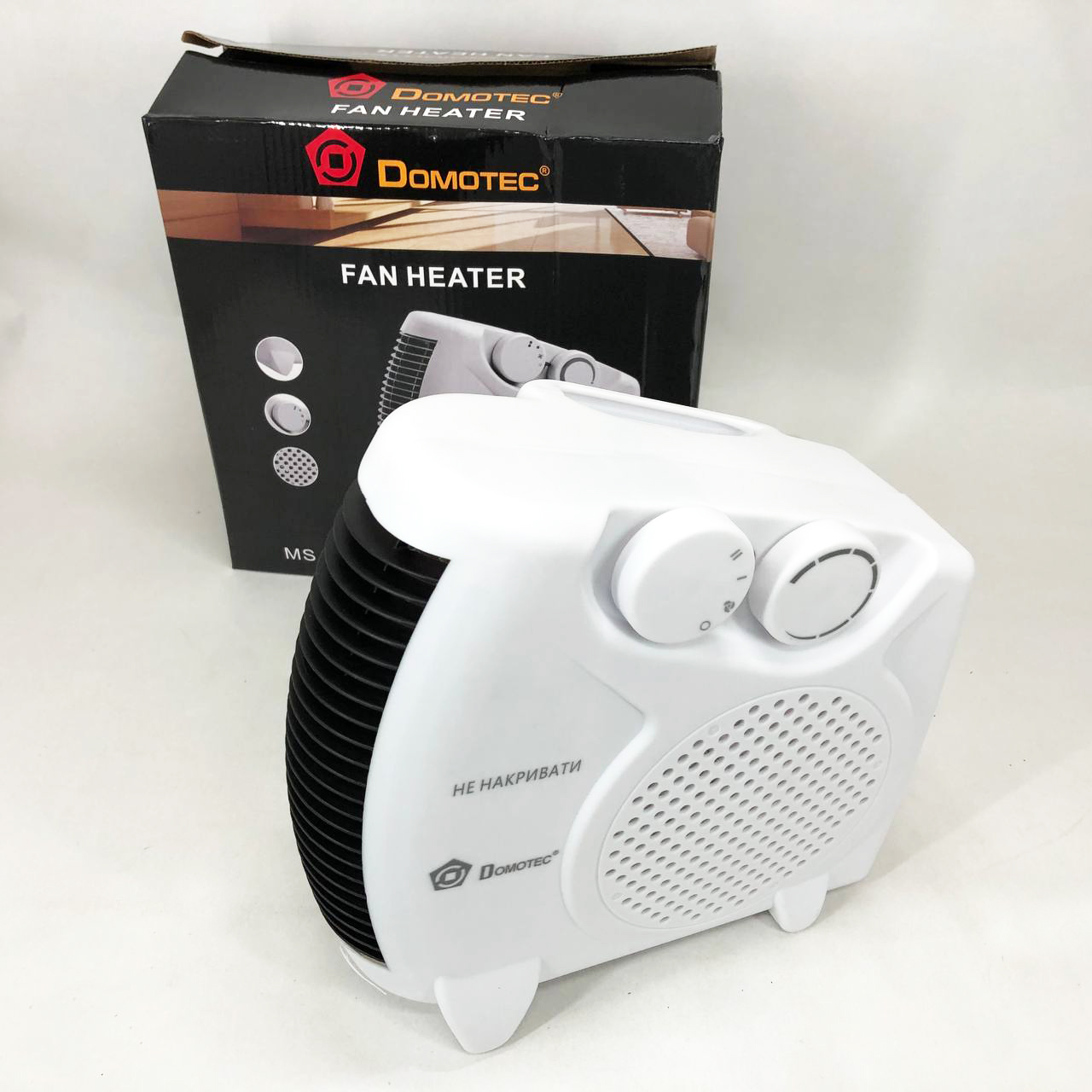 Тепловентилятор Domotec MS-5903 2в1, ветродуйка обогреватель, электрическая дуйка, тепловентилятор дуйка - Зображення 7