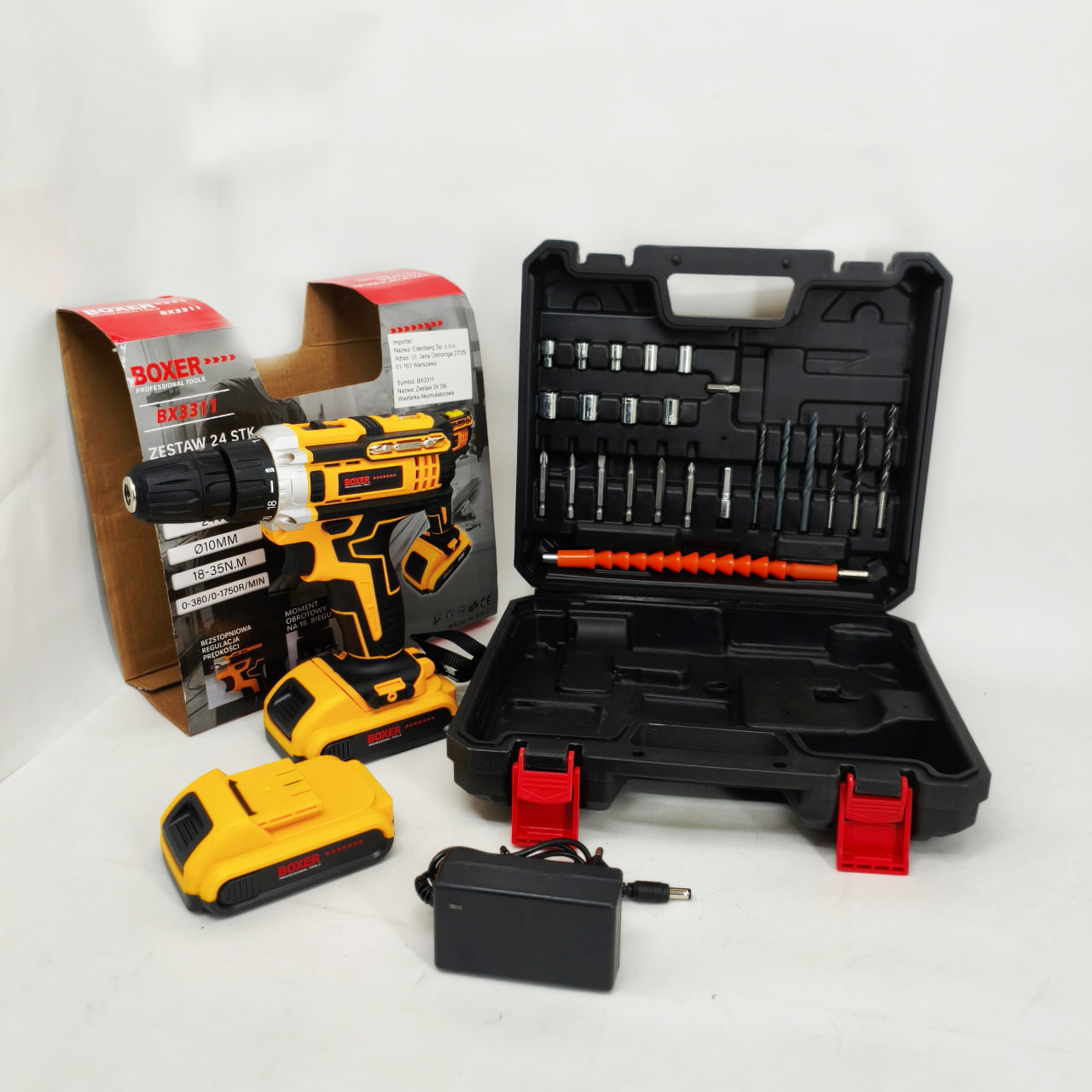 Портативний шуруповерт Boxer BX-3311 1750 об/хв - Зображення 4