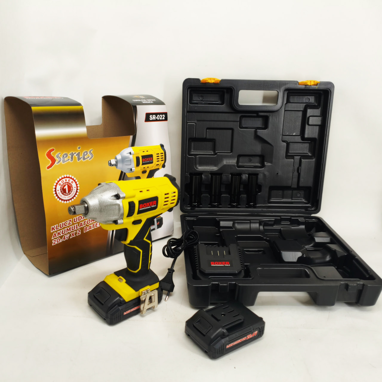 Гайковерт Boxer SR-022 акумуляторний 20,4 В 250 Нм для автосервісу