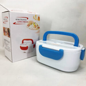 Електричний ланч-бокс Lunch Heater 220 V Pro синього кольору з підігрівом