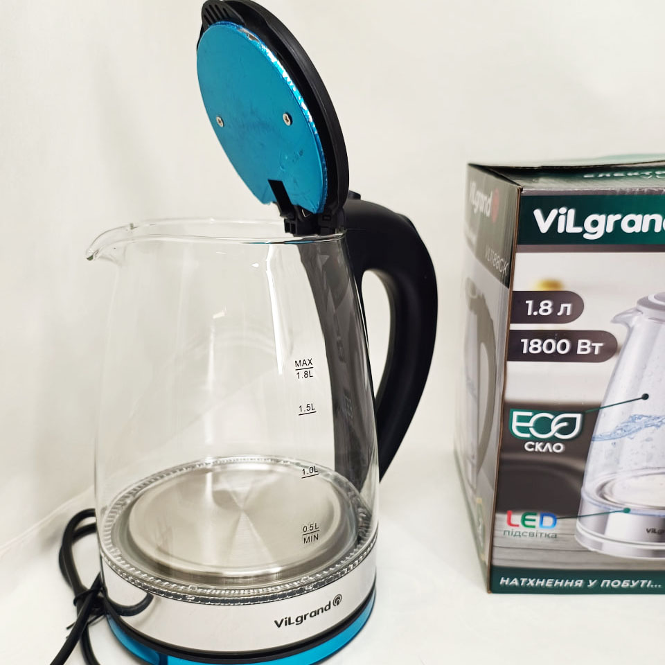 Електрочайник Vilgrand VL1188GK 1800 Вт 1,8 л - Зображення 2