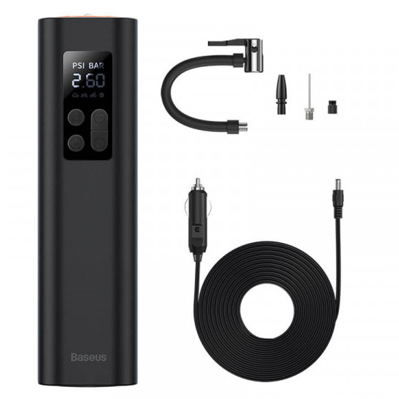 Уцінка Автомобільний насос Baseus Super Mini Inflator Pump (CRCQ000001) - Зображення 4