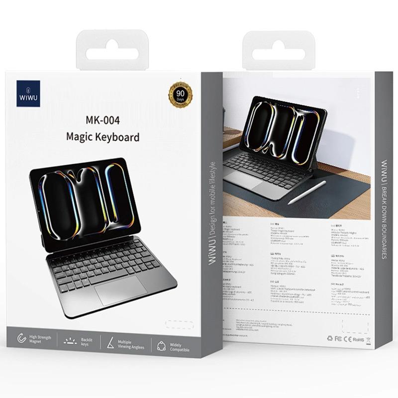 Уцінка Клавіатура-чохол WIWU MK-004 for iPad Pro 11" (2024) Bluetooth - Зображення 2
