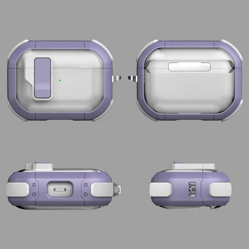 Уцінка Футляр протиударний Locking Button для навушників Airpods Pro - Зображення 3
