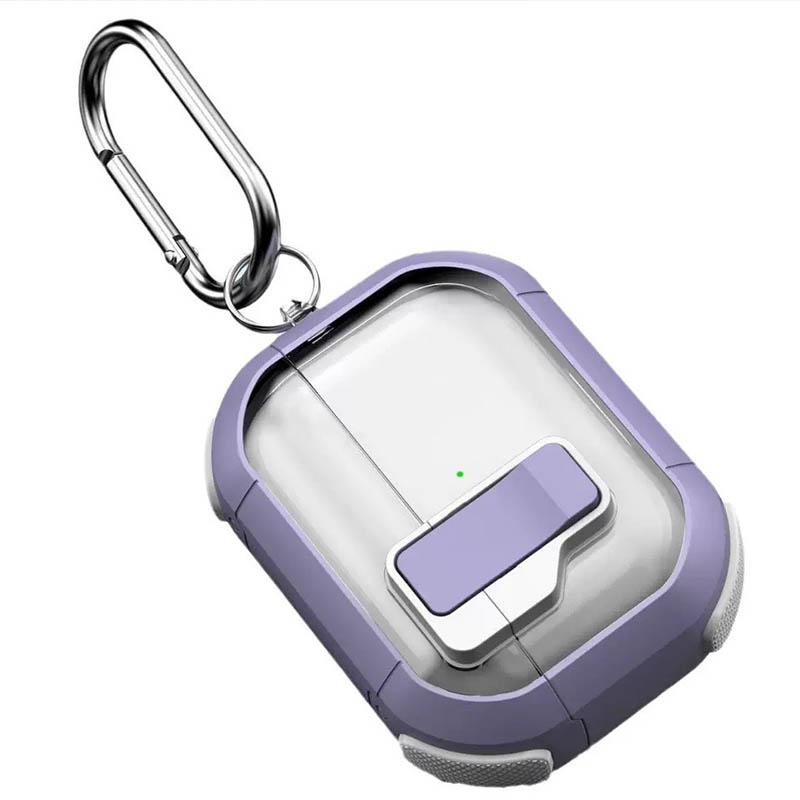 Уцінка Футляр протиударний Locking Button для навушників Airpods Pro - Зображення 5