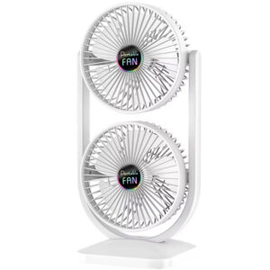 Уцінка Настільний вентилятор S30 Dual-Fan 3000mAh