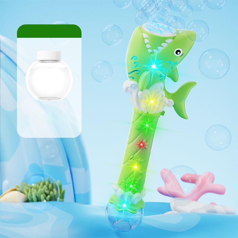 Уцінка Пістолет з мильними бульбашками H038 Shark + bottle 50ml - Зображення 2