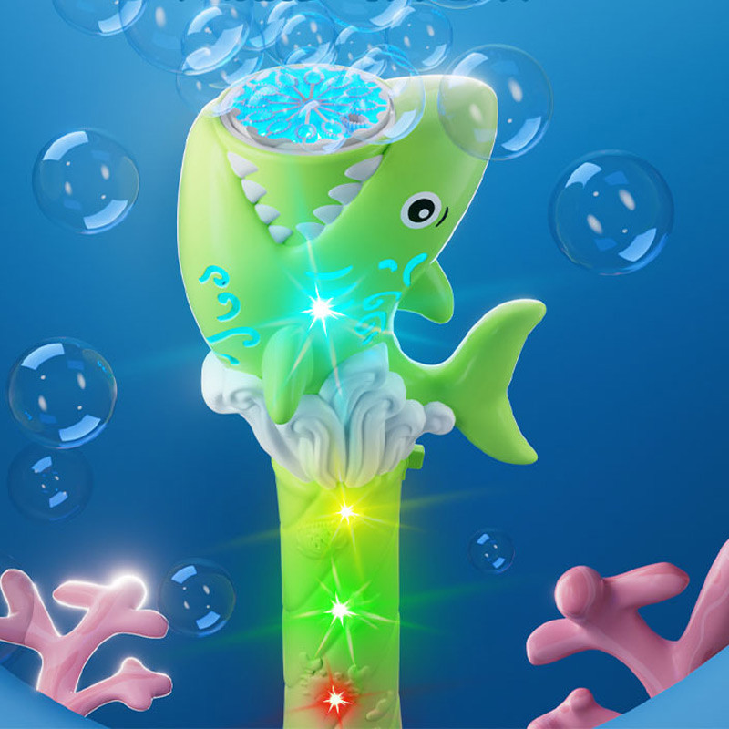 Уцінка Пістолет з мильними бульбашками H038 Shark + bottle 50ml - Зображення 3