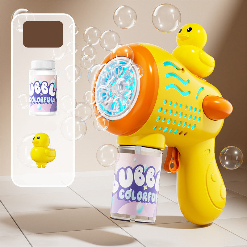 Уцінка Пістолет з мильними бульбашками H045 Duckling + bottle 50ml - Зображення 2