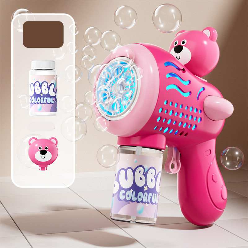 Уцінка Пістолет з мильними бульбашками H058 Little Bear + bottle 50ml - Зображення 2