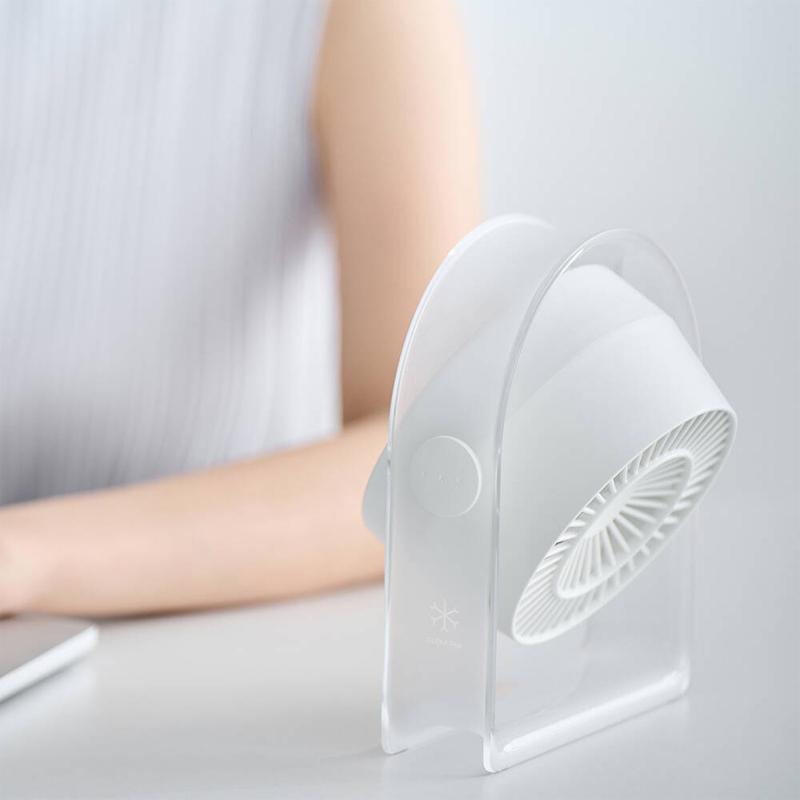 Уцінка Портативний вентилятор WIWU WI-FS07 Snow desktop fan - Зображення 4