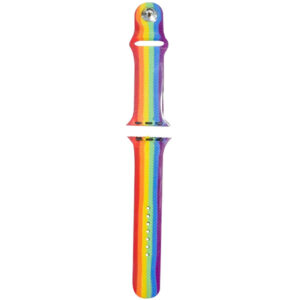 Уцінка Силіконовий ремінець Rainbow для Apple Watch 42(ser.1-3)/44/45/46/49mm