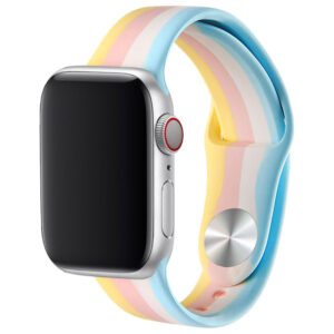 Уцінка Силіконовий ремінець Rainbow для Apple Watch 42(ser.1-3)/44/45/46/49mm