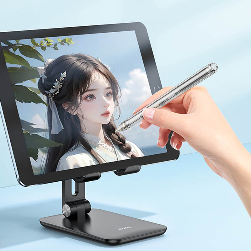 Уцінка Стілус Hoco GM110 Transparent Explore active pad dedicated for iPad - Зображення 4