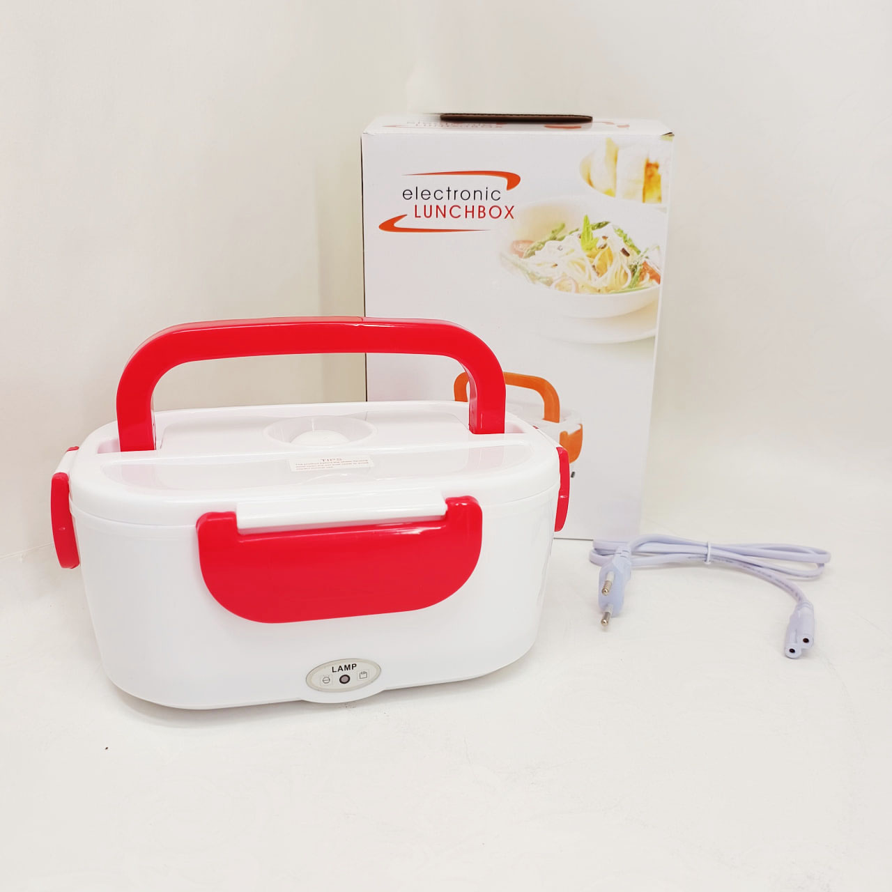 Електричний ланч-бокс Lunch Heater 220 В Pro з підігрівом Red - Зображення 6