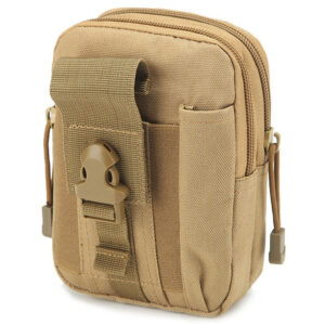 Сумка тактична MOLLE з кордури для телефону кольору койот