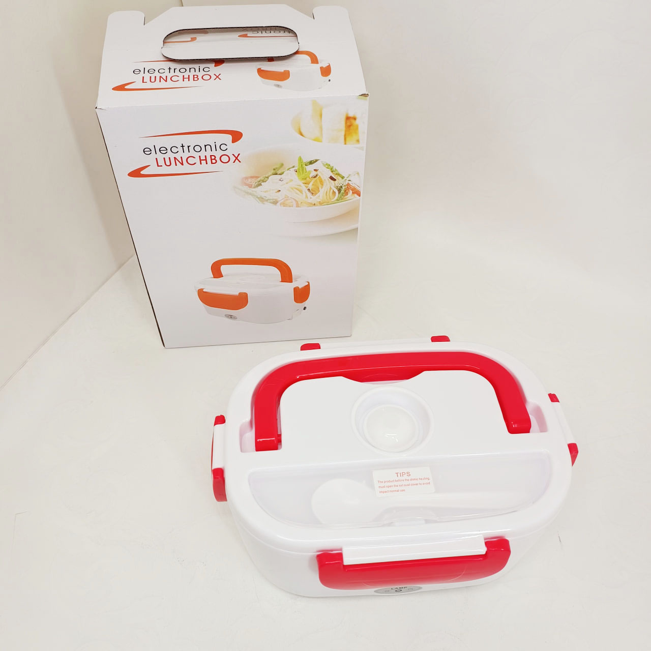 Електричний ланч-бокс Lunch Heater 220 В Pro з підігрівом Red - Зображення 2