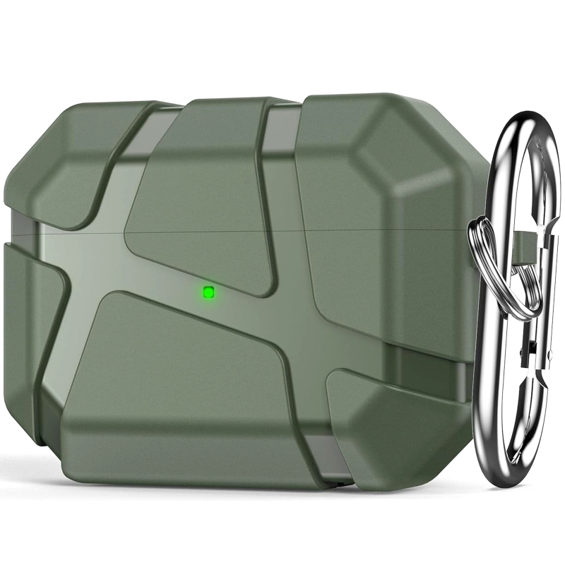 Ударостійкий футляр Titan Armor для навушників Airpods Pro 2 / Pro