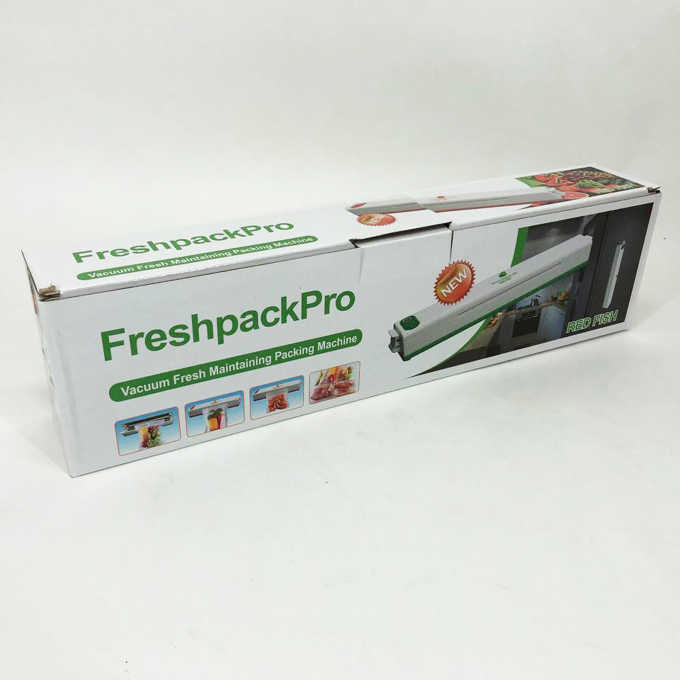 Вакууматор Freshpack Pro вакуумный упаковщик еды, бытовой. Цвет: зеленый - Зображення 6