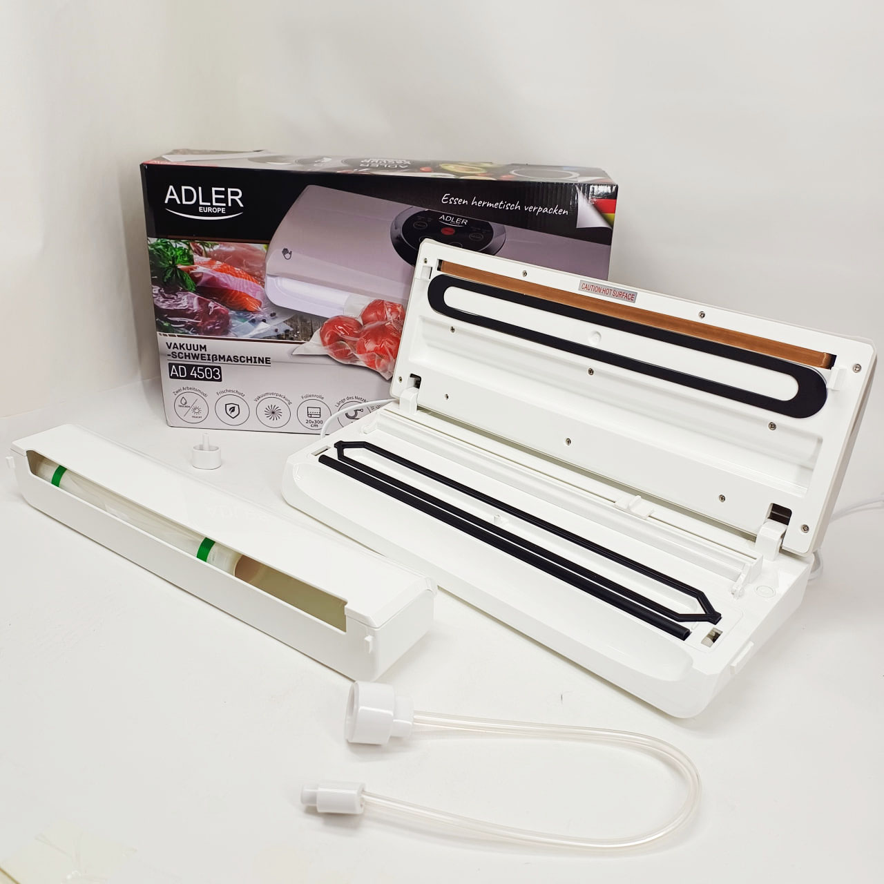 Вакуумний пакувальник Adler AD 4503 для продуктів