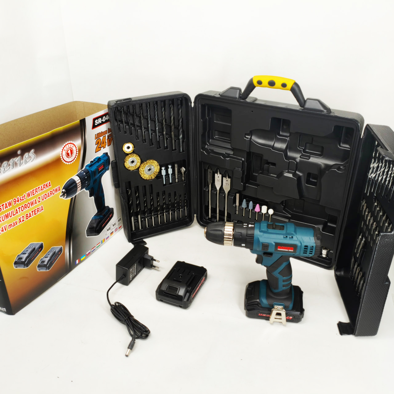 Портативний шуруповерт Boxer SR-040 24 В - Зображення 2