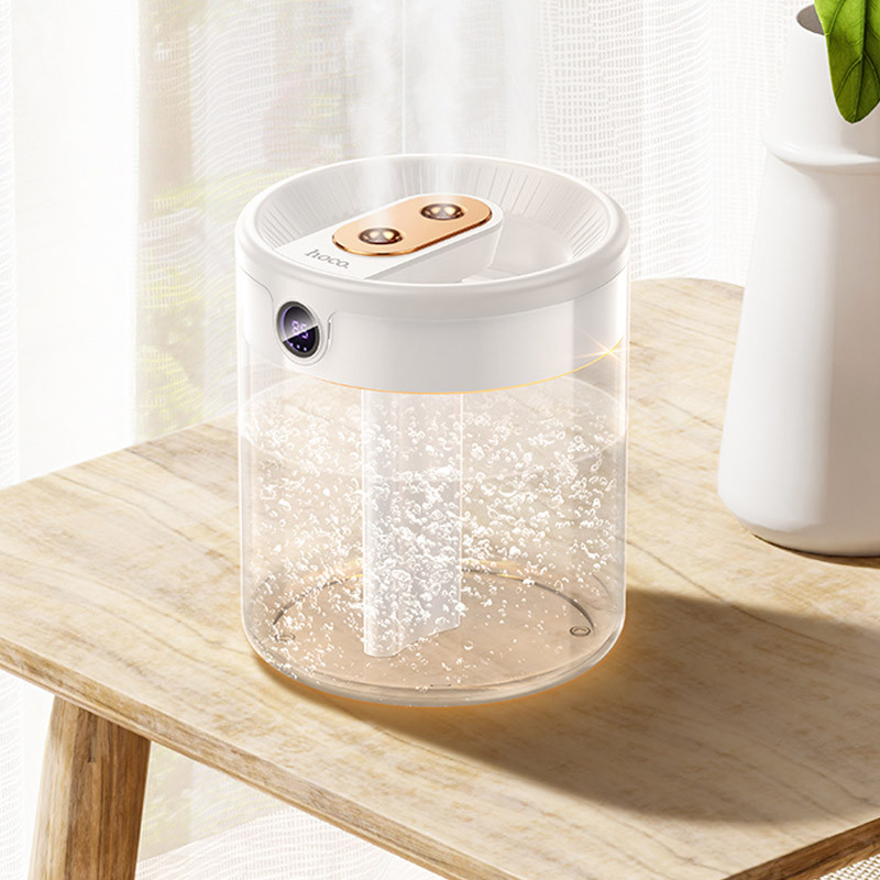 Зволожувач повітря Hoco HX31 Dual spray humidifier with digital display - Зображення 7