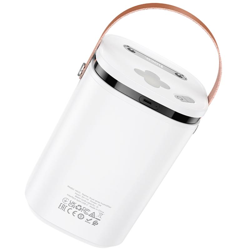 Зволожувач повітря Hoco HX35 Mist 2L double spray - Зображення 5