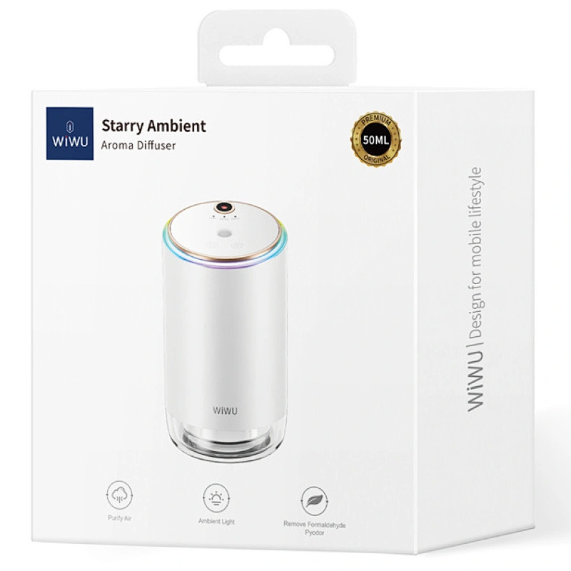 Зволожувач повітря WIWU Wi-AR003 Starry Ambient з арома-диффузором - Зображення 4